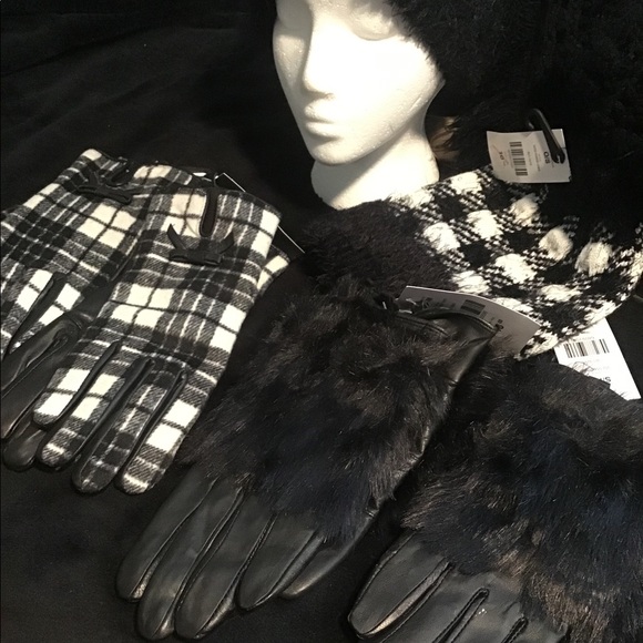 Brand new never worn black and white gloves - Picture 15 of 16